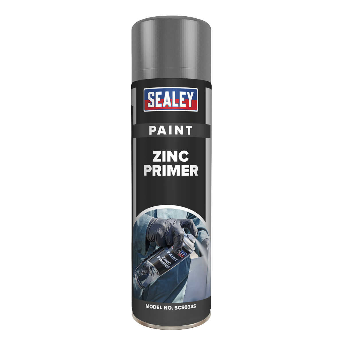 Grey Zinc Primer Paint 500ml