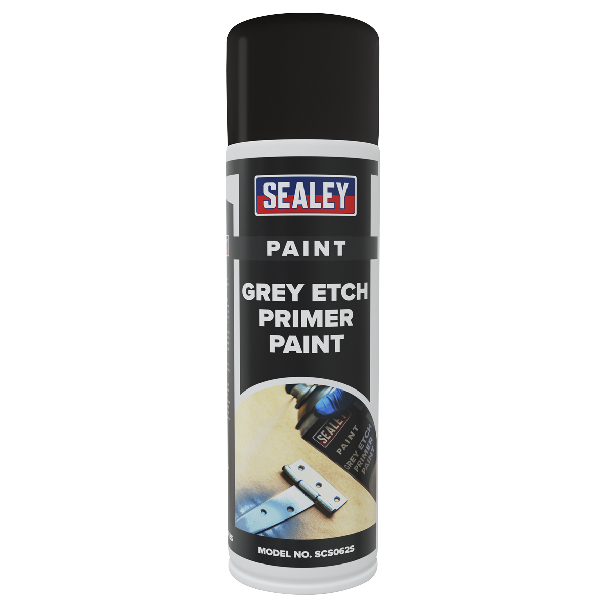 Grey Etch Primer Paint 500ml - Pack of 6