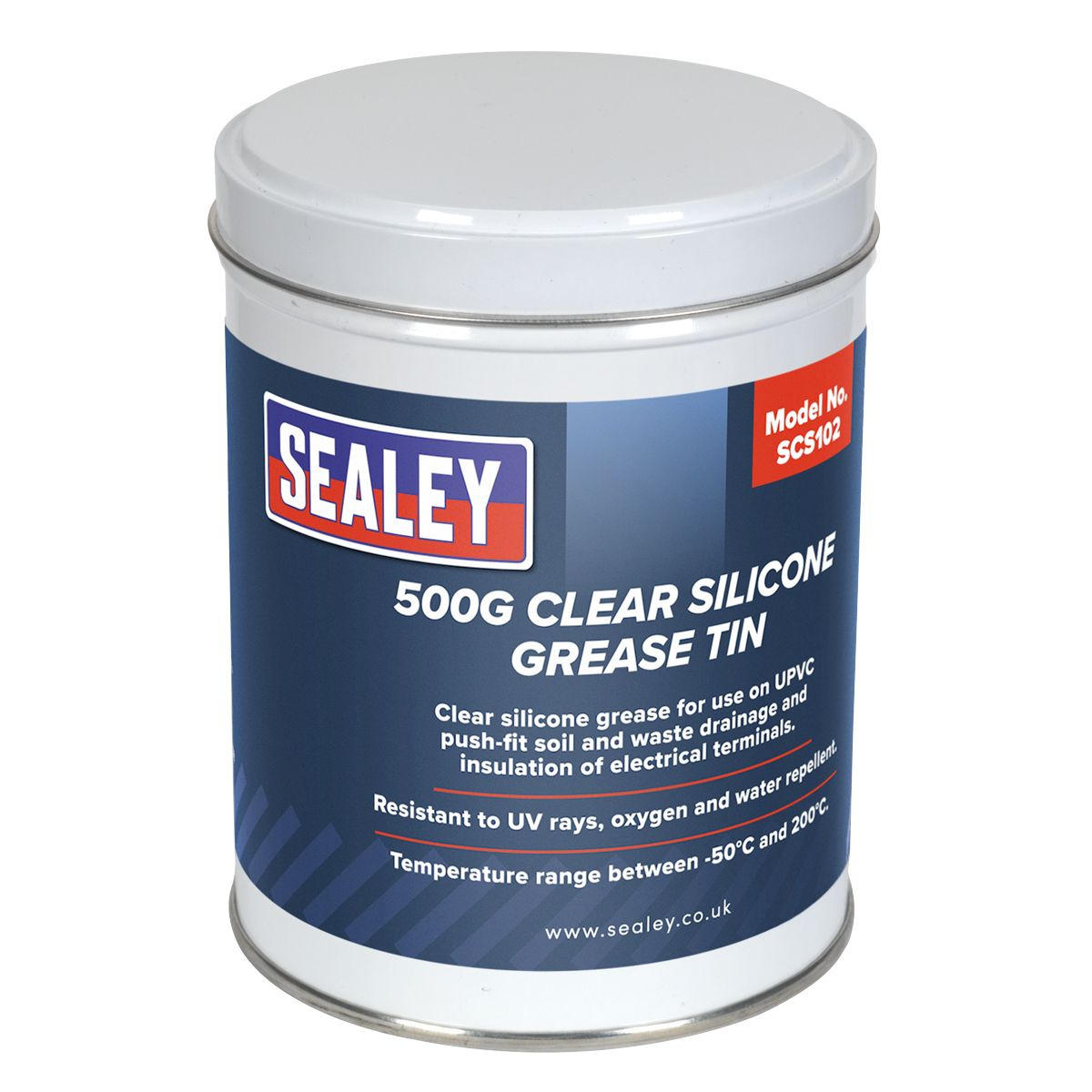 Silicone Clear Grease 500g Tin