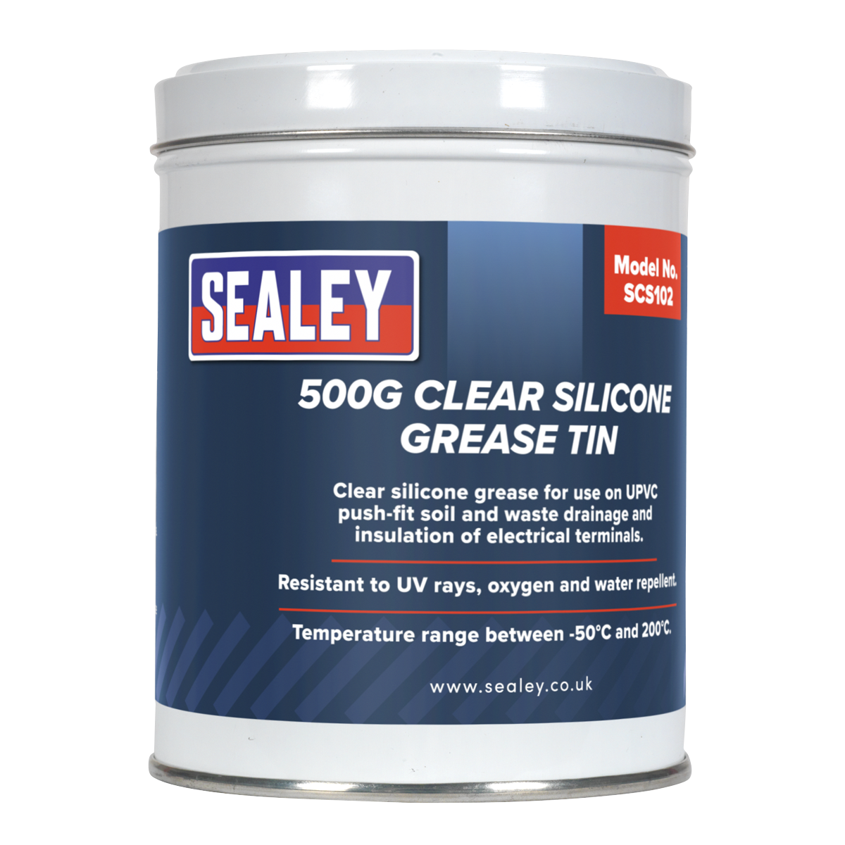 Silicone Clear Grease 500g Tin