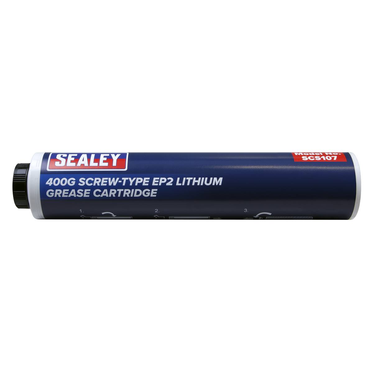 Screw-Type EP2 Lithium Grease Cartridge 400g