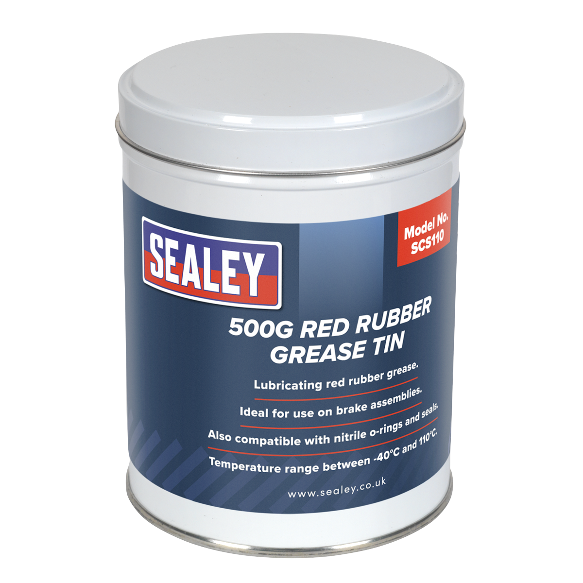 Red Rubber Grease 500g Tin