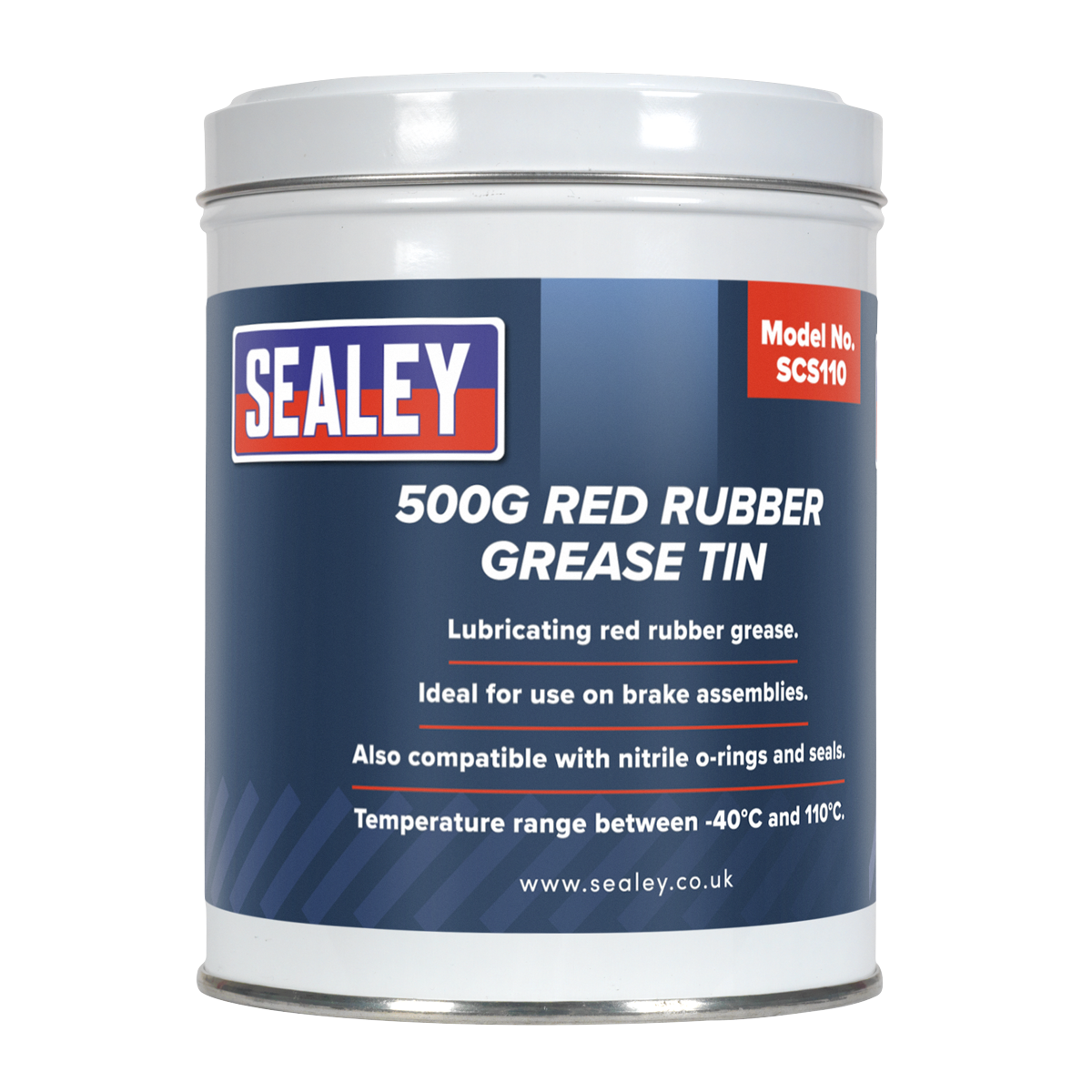 Red Rubber Grease 500g Tin