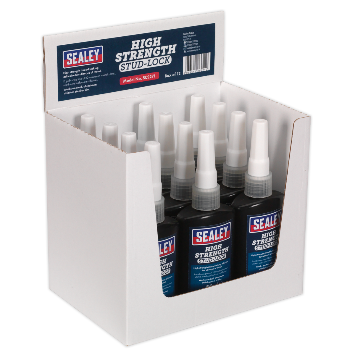 Stud Lock High Strength 50ml Pack of 12