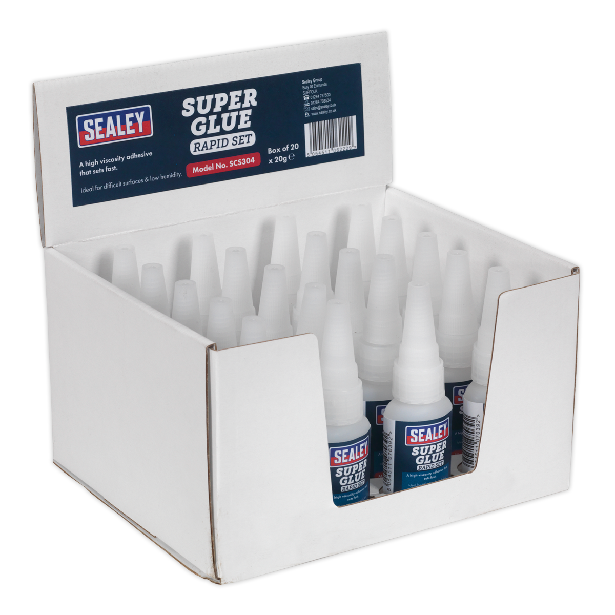 Super Glue Rapid Set 20g Pack of 20