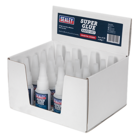 Super Glue Rapid Set 20g Pack of 20