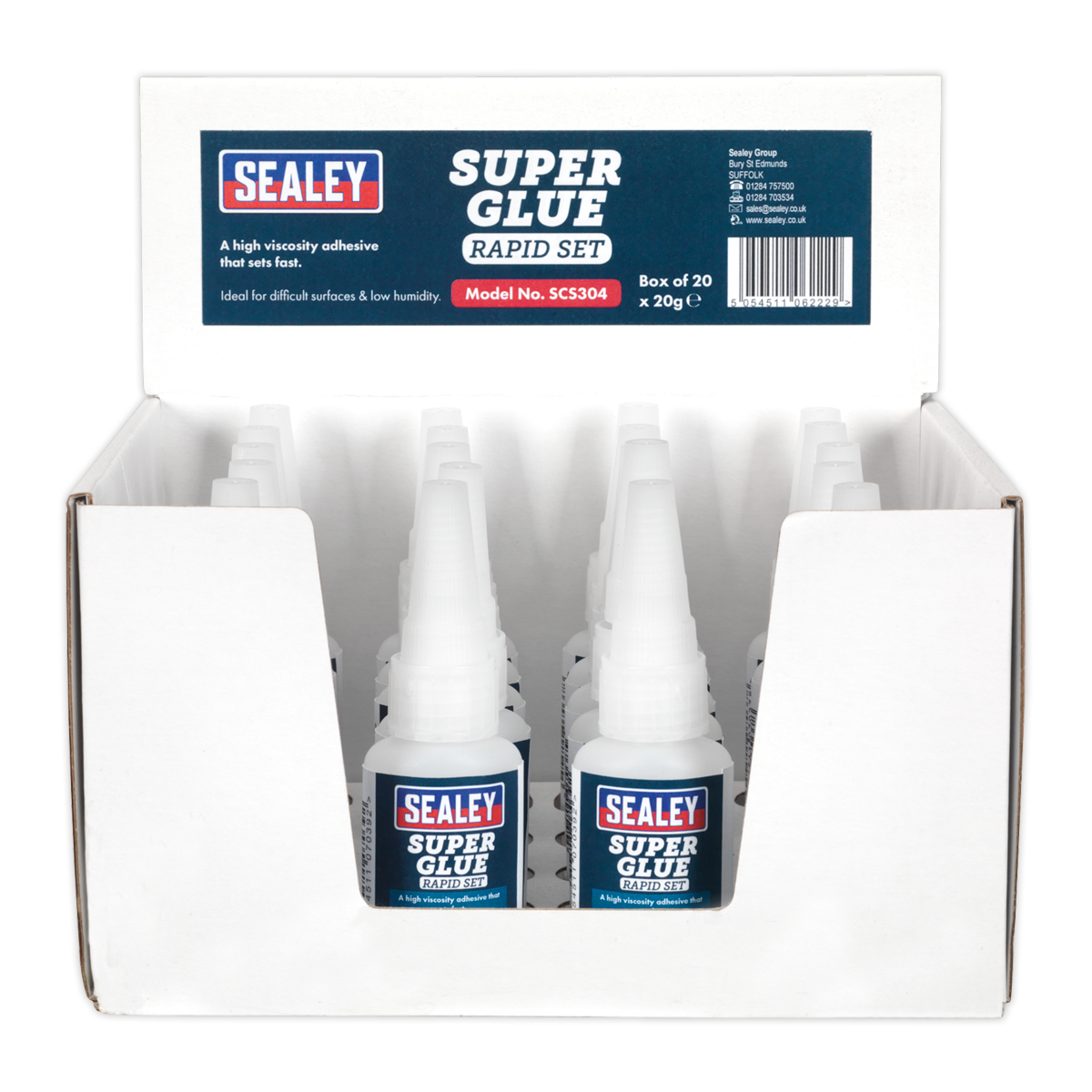 Super Glue Rapid Set 20g Pack of 20