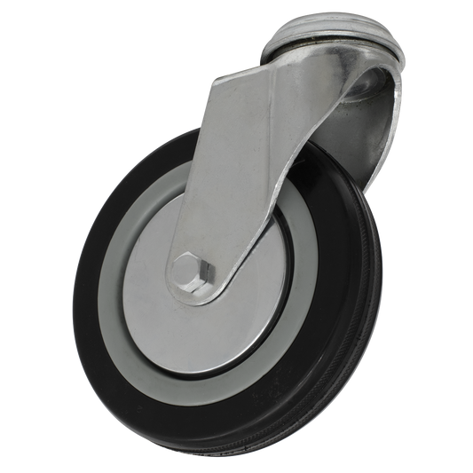 Castor Wheel Bolt Hole Swivel Ø125mm