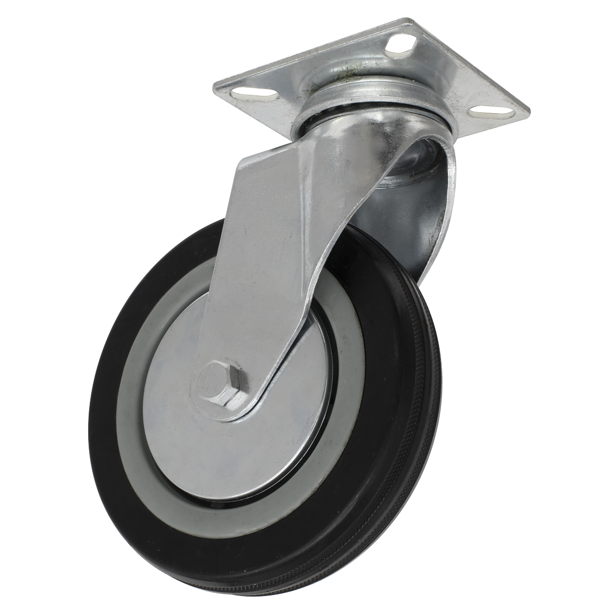 Castor Wheel Swivel Plate Ø125mm