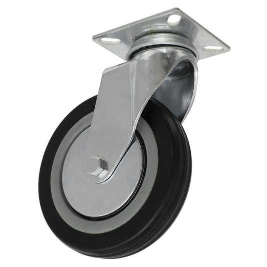 Castor Wheel Swivel Plate Ø125mm