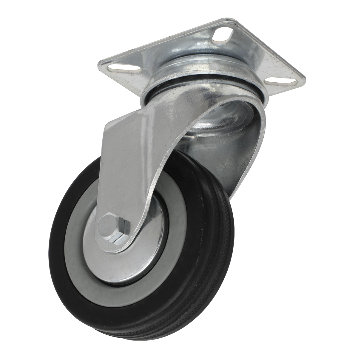 Castor Wheel Swivel Plate Ø75mm