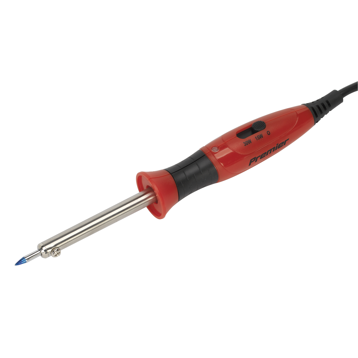 Professional Soldering Iron with Long-Life Tip Dual Wattage 15/30W/230V