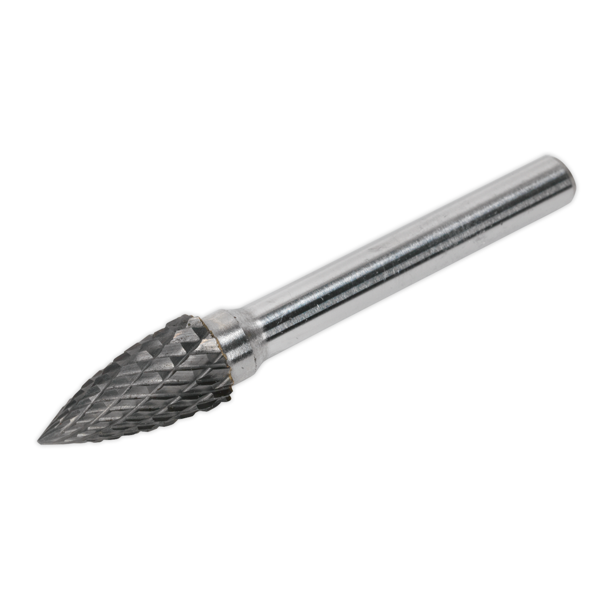 Tungsten Carbide Rotary Burr Arc Pointed Nose 10mm