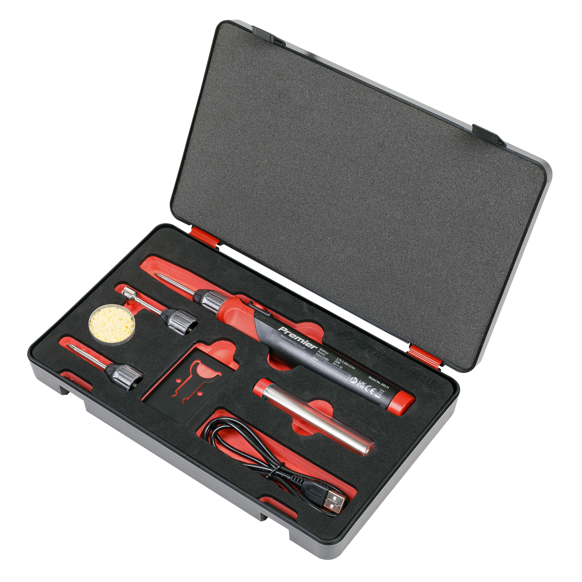 Rechargeable Soldering Iron Kit 30W