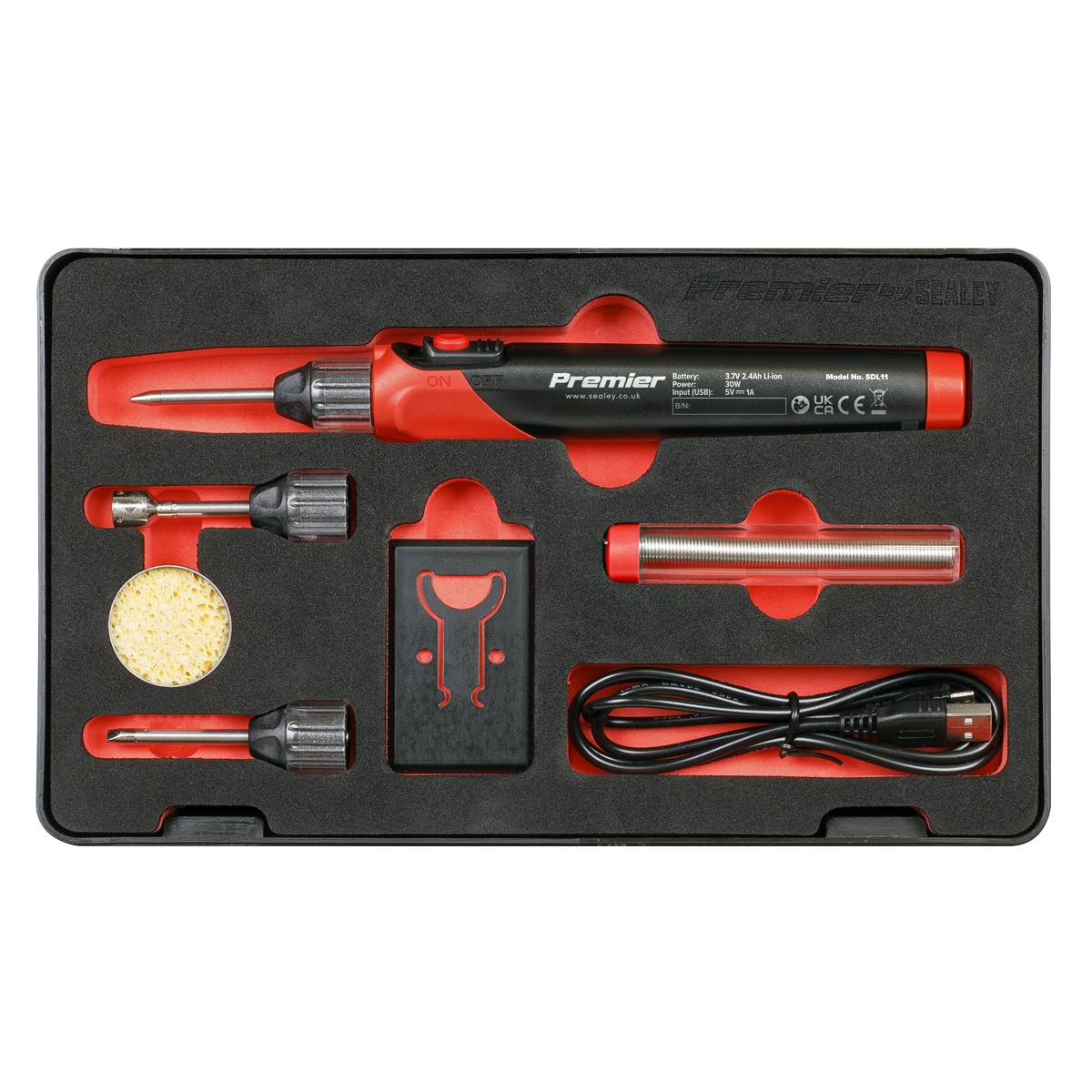 Rechargeable Soldering Iron Kit 30W