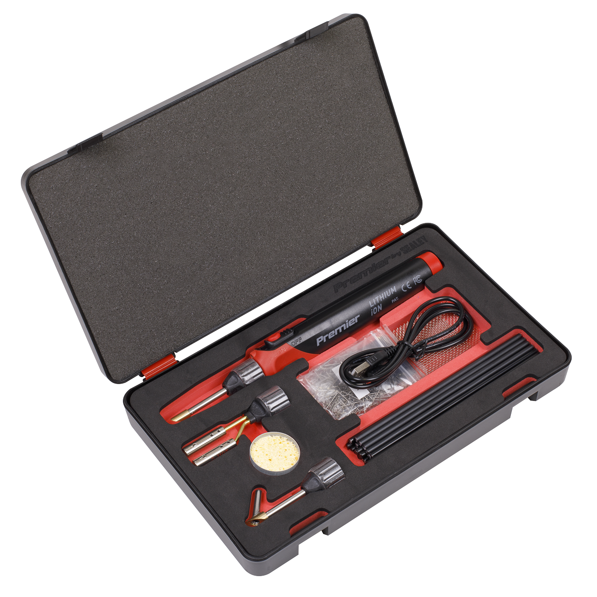 Lithium-ion Rechargeable Plastic Welding Repair Kit 30W