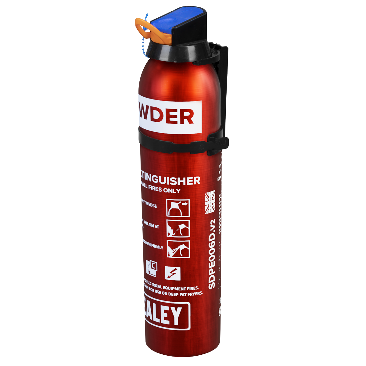 Fire Extinguisher 0.6kg Dry Powder - Disposable