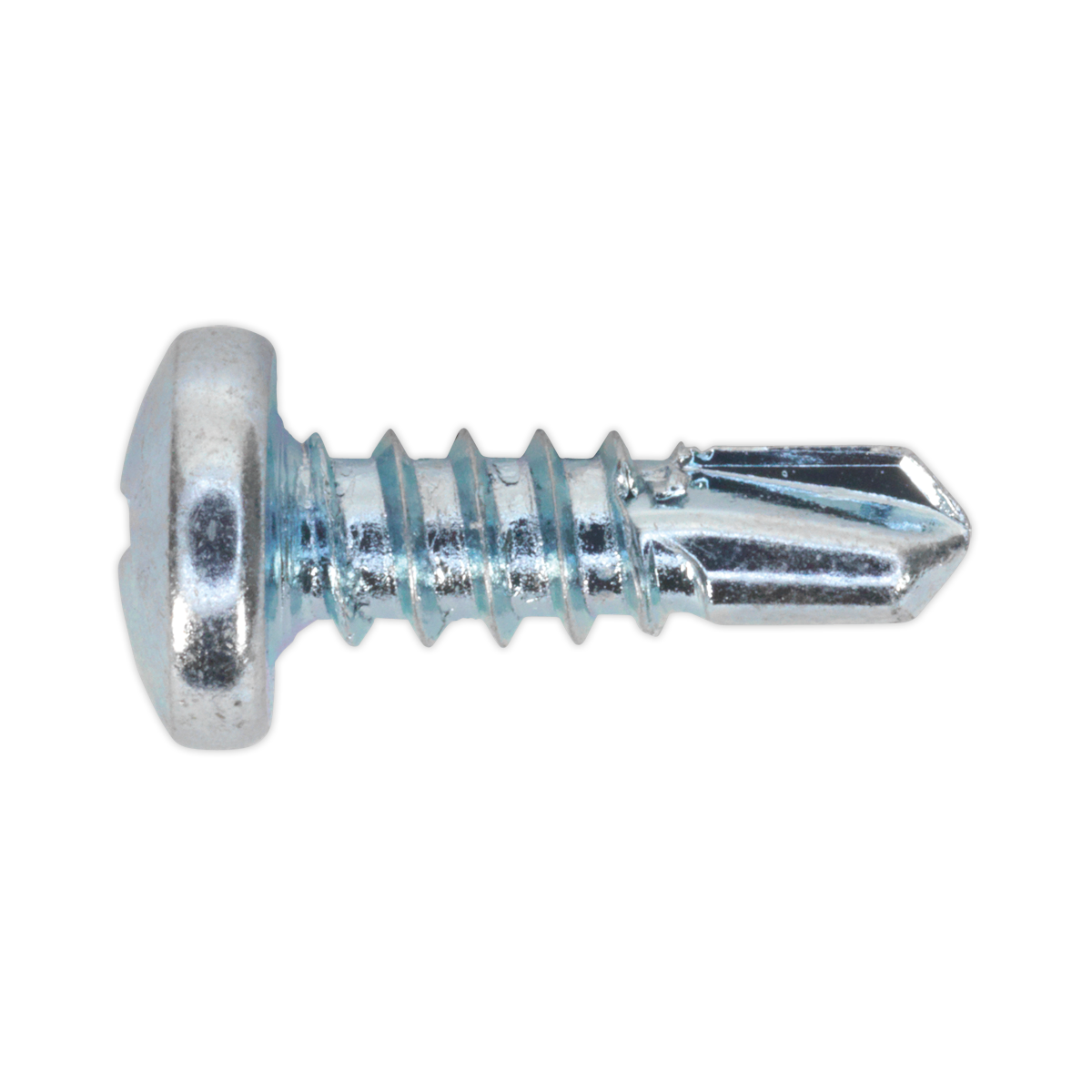 Self-Drilling Screw 4.2 x 13mm Pan Head Phillips Zinc Pack of 100