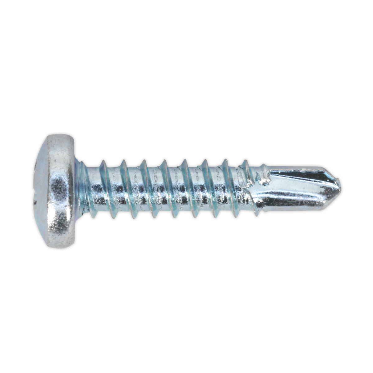 Self-Drilling Screw 4.2 x 19mm Pan Head Phillips Zinc Pack of 100