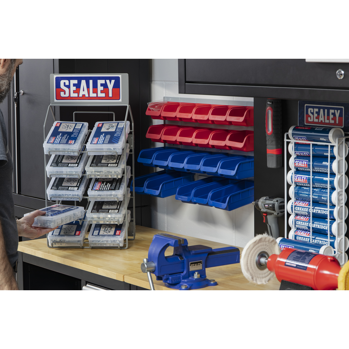 Sealey Display Stand - Assortment Boxes