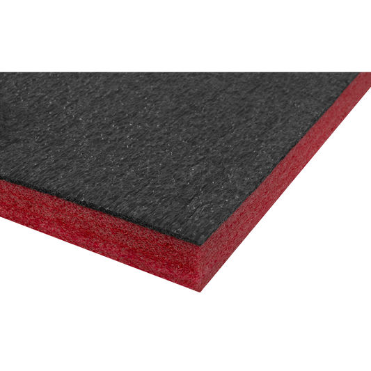 Easy Peel Shadow Foam® Red/Black 30mm - Pack of 3