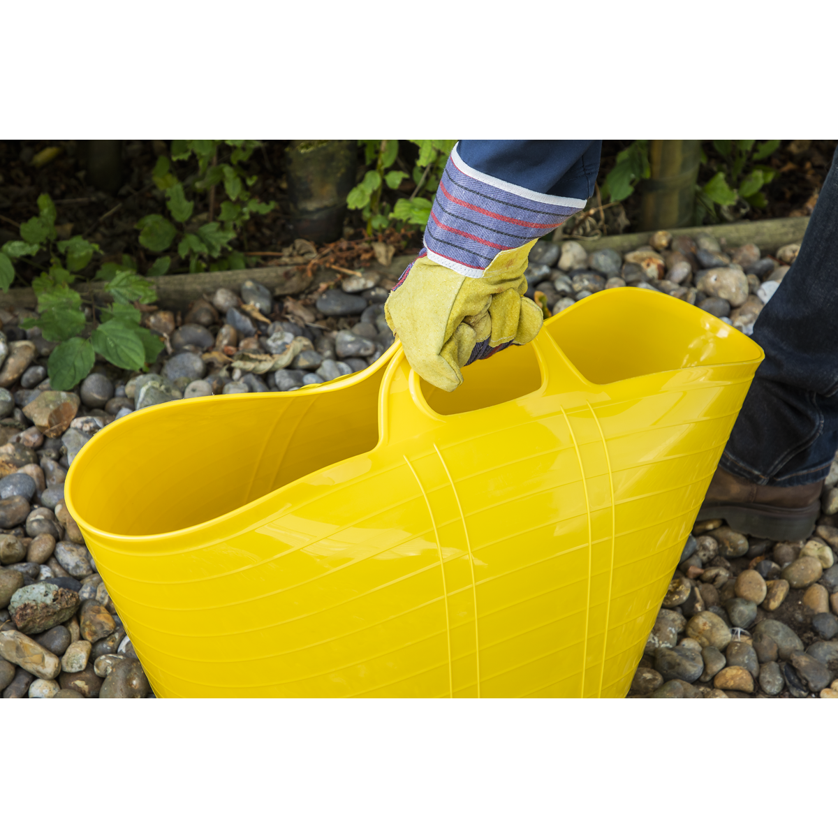 Heavy-Duty Flexi Tub 40L - Yellow