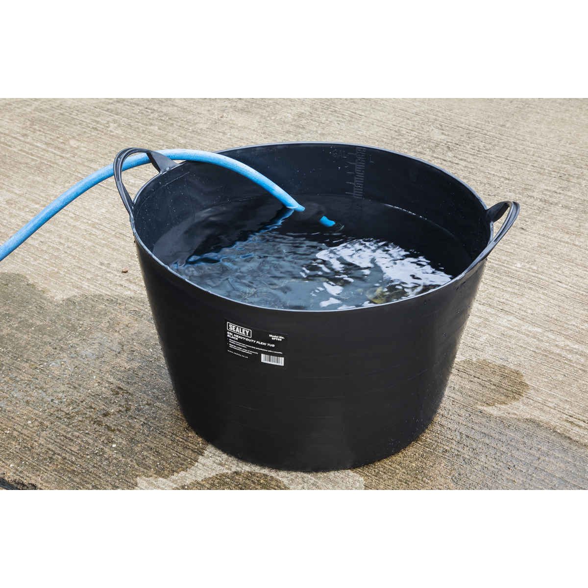 Heavy-Duty Flexi Tub 65L - Black