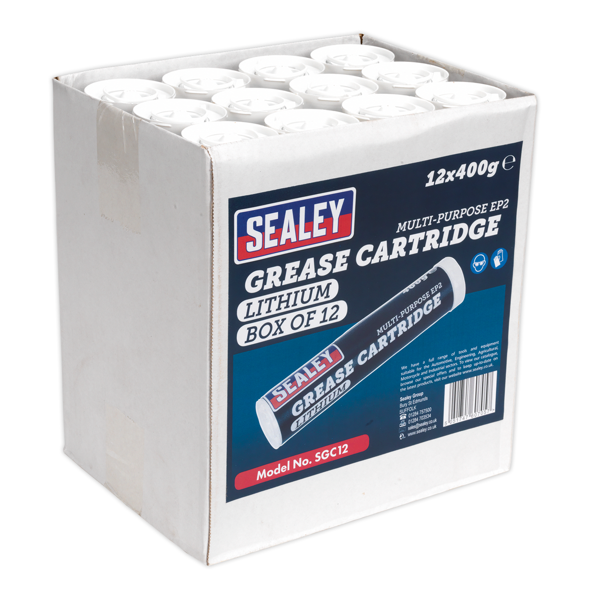 Grease Cartridge EP2 Lithium 400g Pack of 12