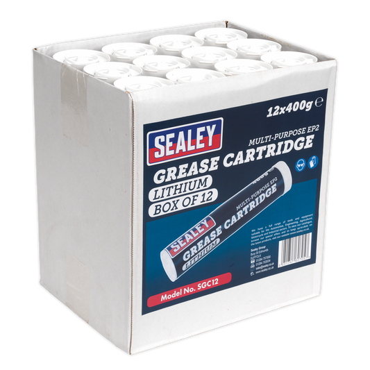 Grease Cartridge EP2 Lithium 400g Pack of 12