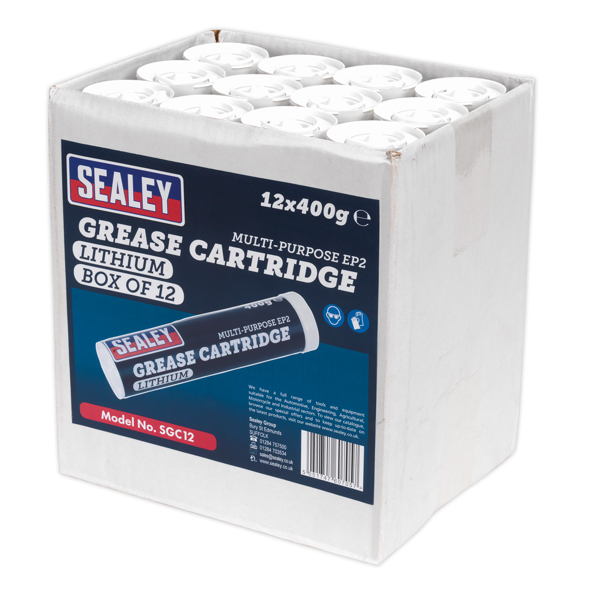 Grease Cartridge EP2 Lithium 400g Pack of 12