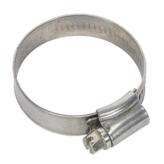 Hose Clip Stainless Steel Ø32-44mm Pack of 10