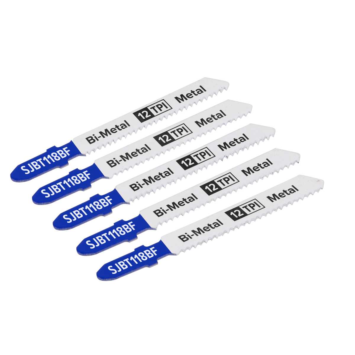 Jigsaw Blade Metal 75mm 12tpi - Pack of 5