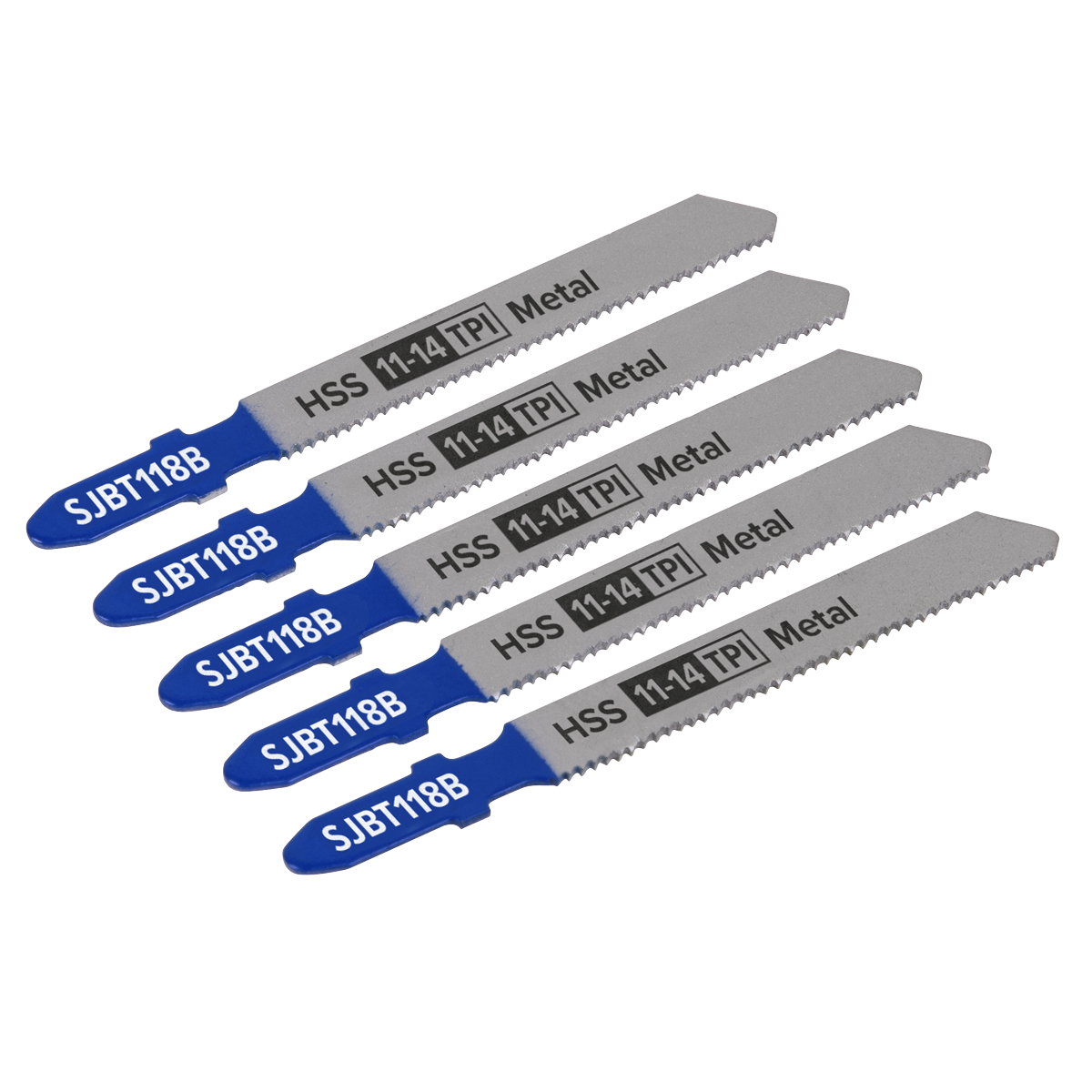 Jigsaw Blade Metal 92mm 11-14tpi - Pack of 5