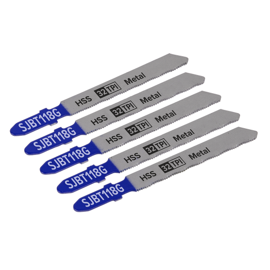 Jigsaw Blade Metal 75mm 32tpi - Pack of 5