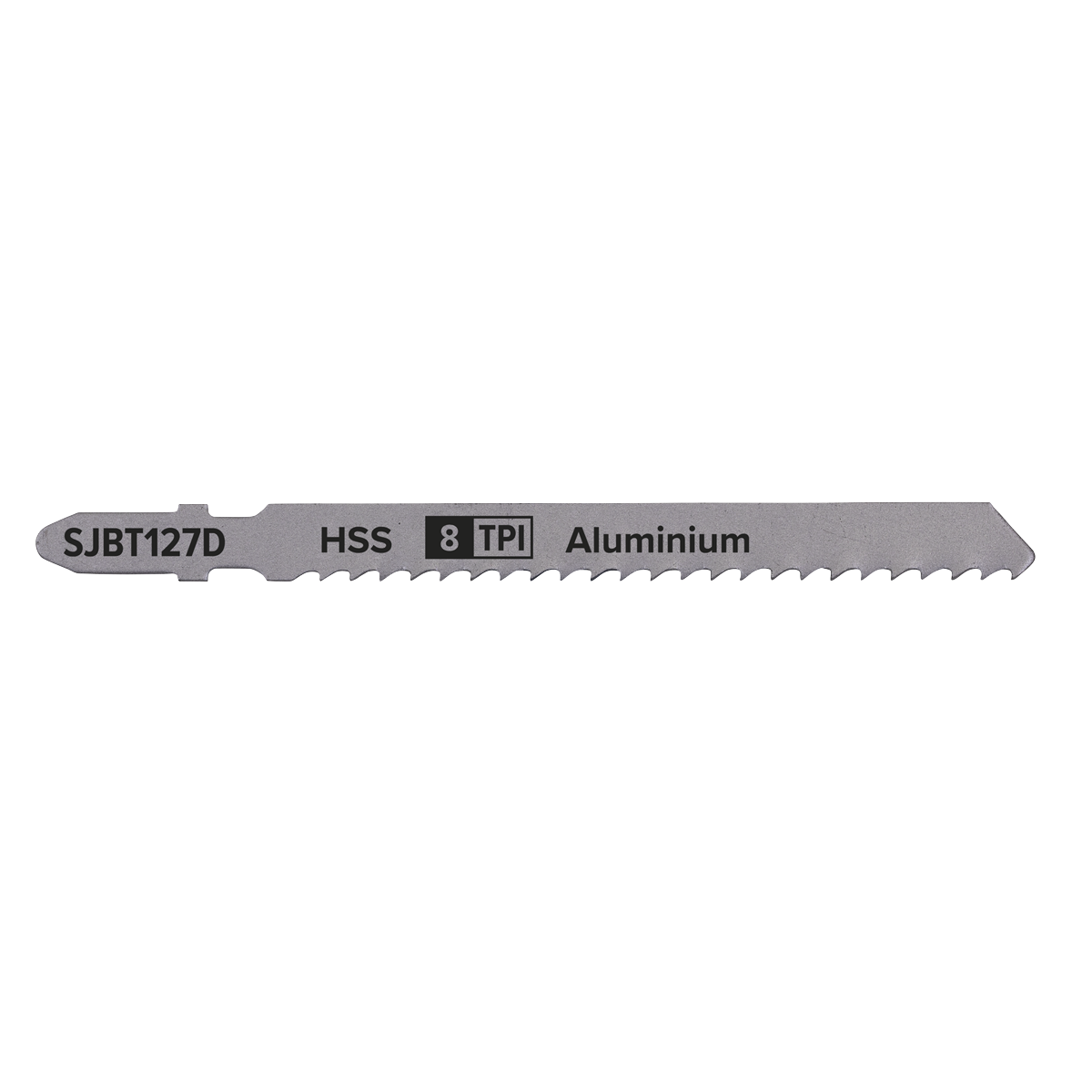 Jigsaw Blade Aluminium 100mm 8tpi - Pack of 5