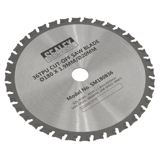 Cut-Off Saw Blade Ø180 x 1.9mm/Ø20mm 36tpu