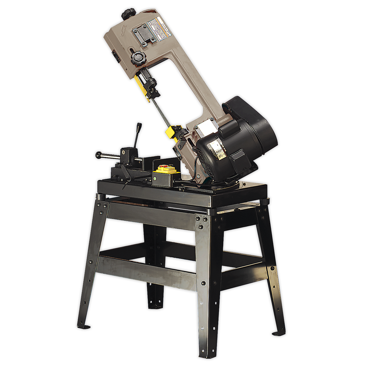Metal Cutting Bandsaw 150mm 230V with Mitre & Quick Lock Vice