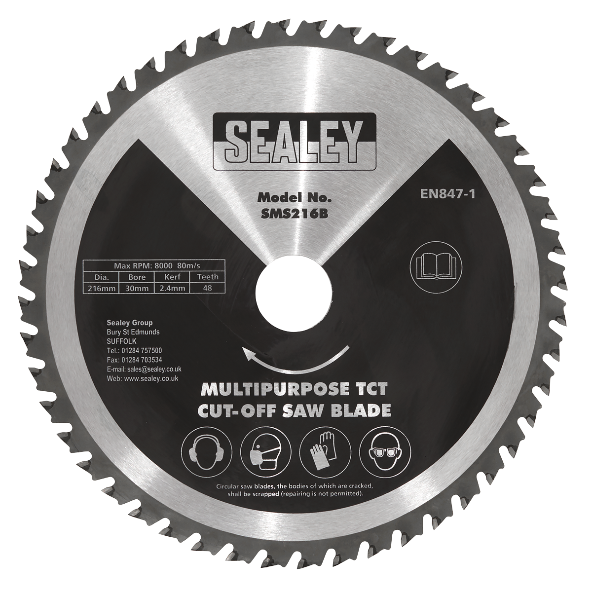 Multipurpose Cut-Off Saw Blade Ø216 x 2.4mm/Ø30mm 48tpu