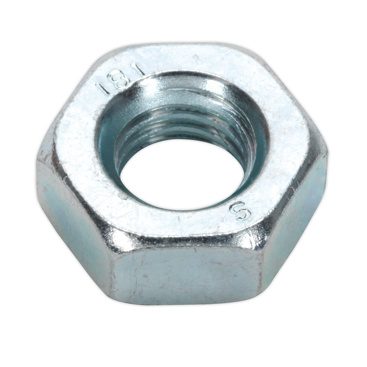 Steel Nut DIN 934 - M10 Zinc Pack of 100