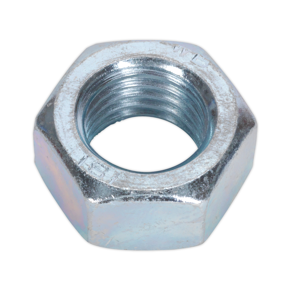 Steel Nut DIN 934 - M24 Zinc Pack of 5