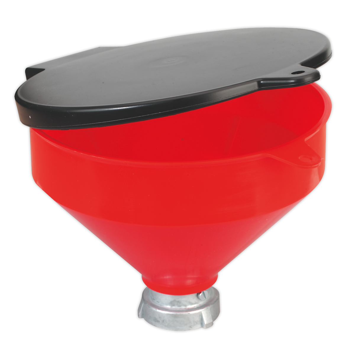Solvent Safety Funnel with Flip Top
