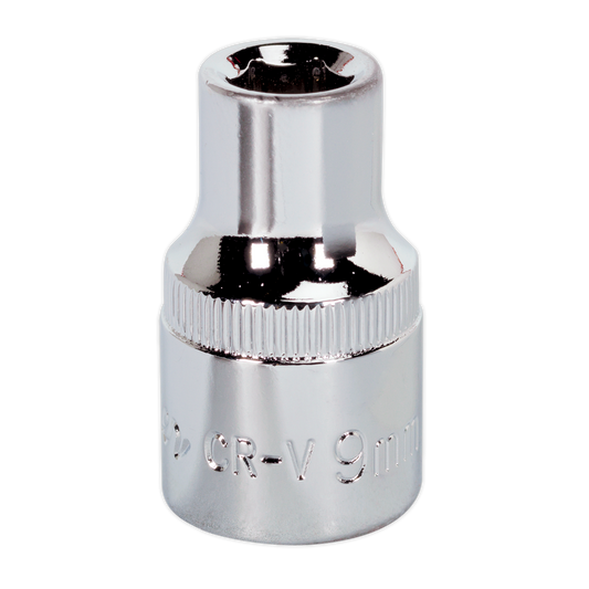 WallDrive® Socket 9mm 1/2"Sq Drive Fully Polished