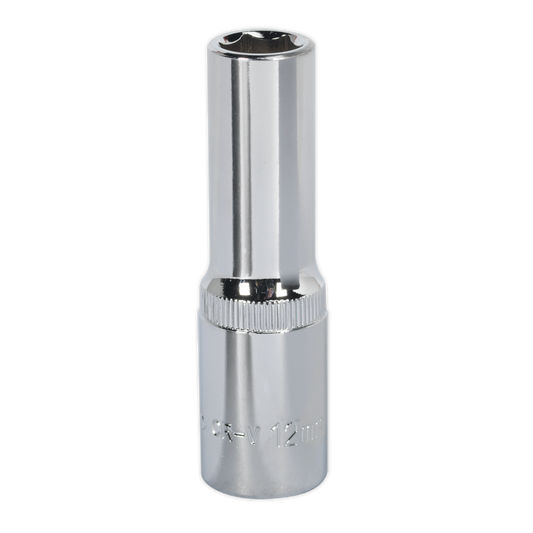 WallDrive® Socket 12mm Deep 1/2"Sq Drive Fully Polished