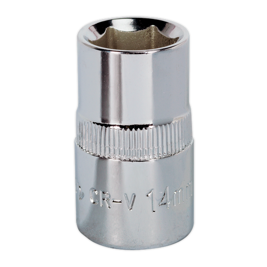 WallDrive® Socket 14mm 1/2"Sq Drive Fully Polished