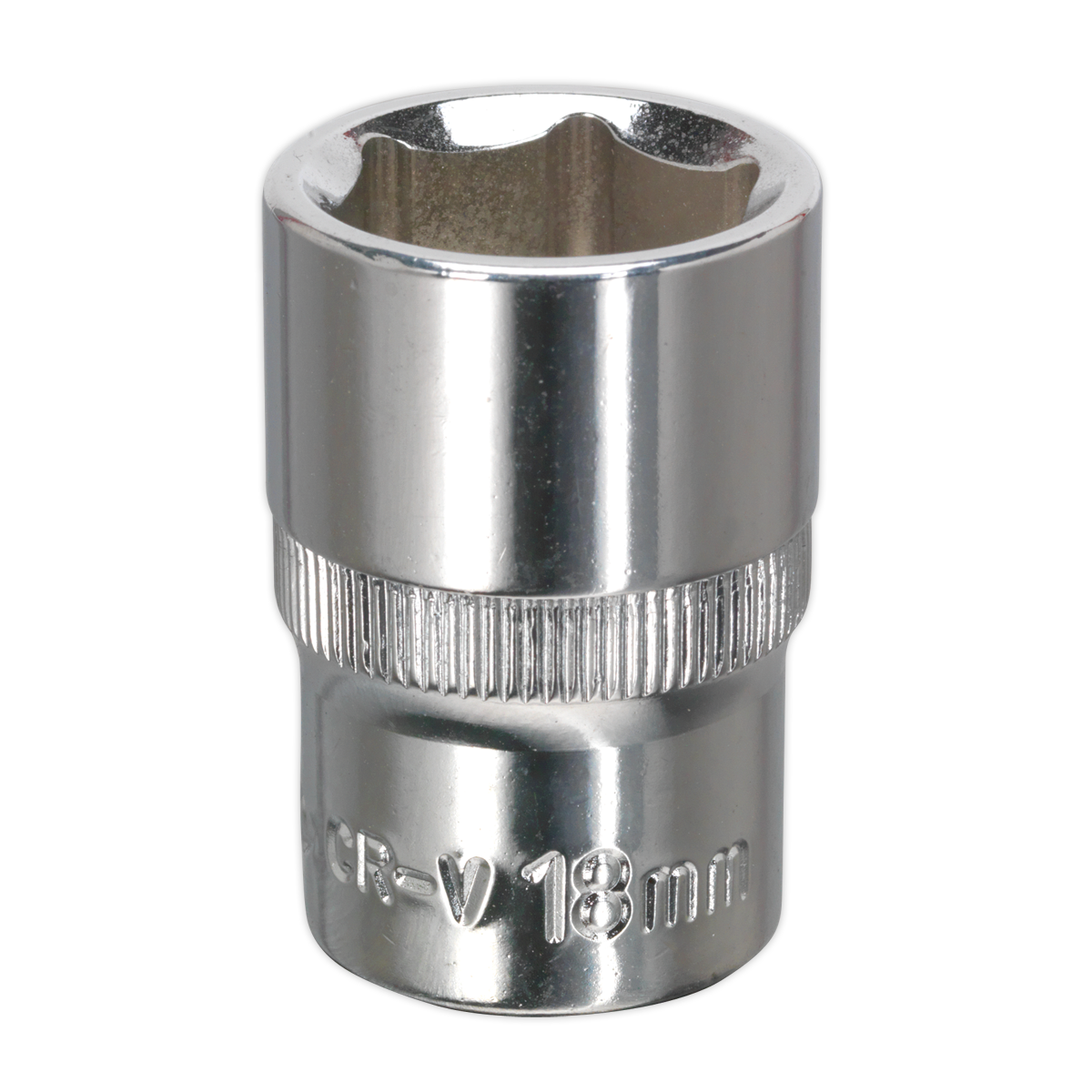 WallDrive® Socket 18mm 1/2"Sq Drive Fully Polished