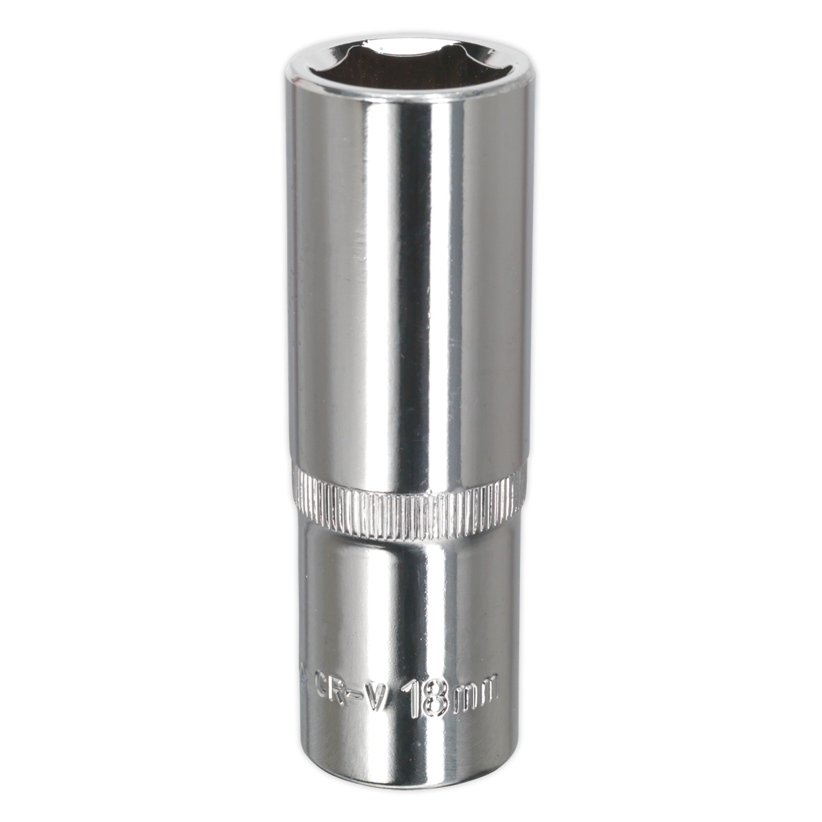 WallDrive® Socket 18mm Deep 1/2"Sq Drive Fully Polished