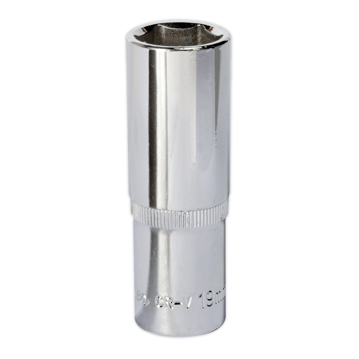 WallDrive® Socket 19mm Deep 1/2"Sq Drive Fully Polished