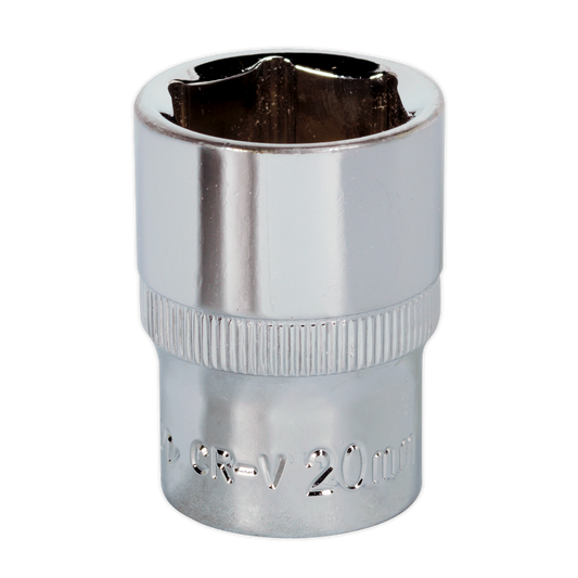 WallDrive® Socket 20mm 1/2"Sq Drive Fully Polished