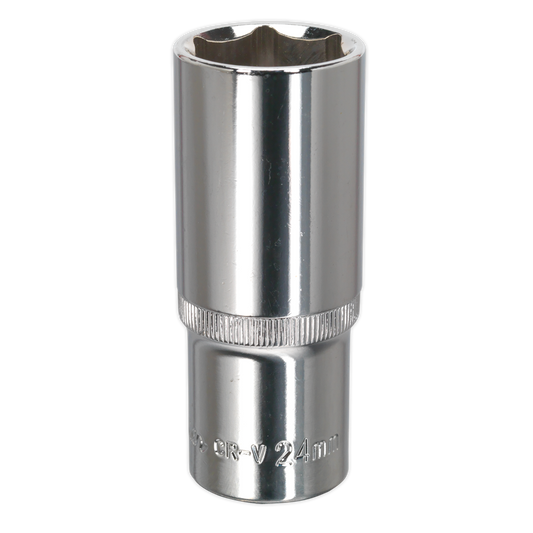 WallDrive® Socket 24mm Deep 1/2"Sq Drive Fully Polished