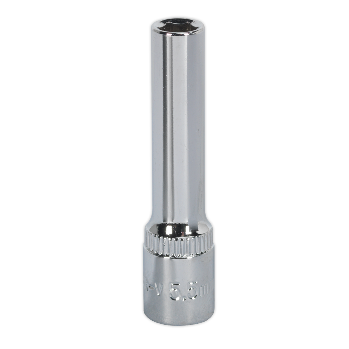 WallDrive® Socket 5.5mm 1/4"Sq Drive Deep Fully Polished